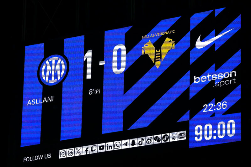 FC Inter vs Hellas Verona